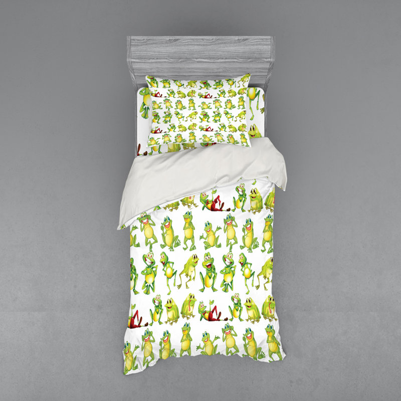 Ensemble de housse de couette de chambre de bébé, Housse de couette simple TG + 2 articles suppléme