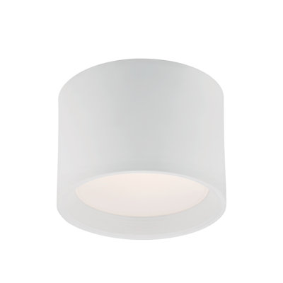 benton LED Flushmount - Small, White, 1-Light