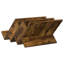 Wood Free Standing Magazine Rack-171739989
