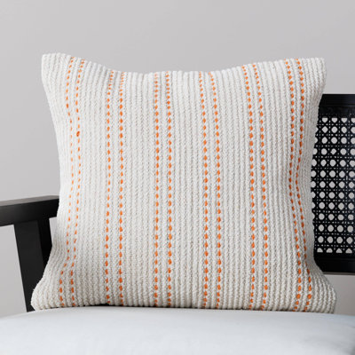 Bellis Cotton Striped Cushion Cover