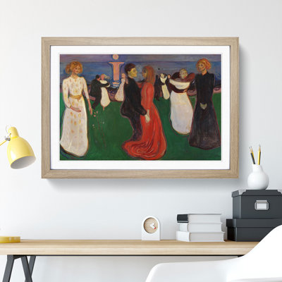 The Dance of Life by Edvard Munch - Picture Frame Painting