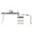 Rotating Multi-Positional Modern Desk