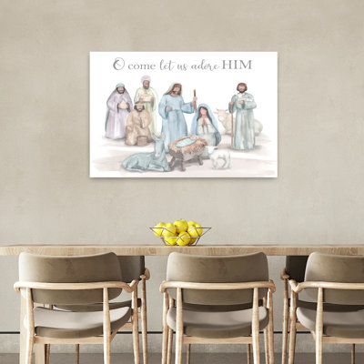 Art contemporain «O Come Let Us Adore him»