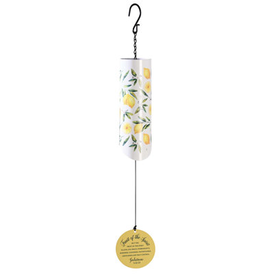 Grindl Weather Resistant Metal Plants & Flowers Wind Chime