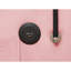 Canapé-lit, canapé-lit convertible 3 en 1 avec dossier réglable, support pour téléphone et port USB, type C, fauteuil inclinable réglable, fauteuil pour le salon, chambre à coucher, petit espace, rose-129381468
