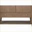 Commodes et amp; Armoires, commode de porte transitionnelle avec charnières à fermeture en douceur | Caramel | Bois massif et panneau de fibres à densité moyenne | Beige