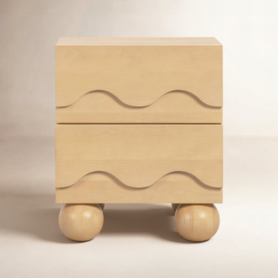 Lido Wave Assembled Nightstand