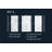Polymarm 48" W 80" H 36" D Three Wall Composite Shower Wall Panel Surround-109218690