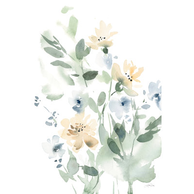 Summer Wildflowers I by Katrina Pete - 1 Piece Wrapped Canvas Wall Art