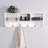 Voldemar Mdf Wall 4 - Hook Wall Mounted Coat Rack-92993859
