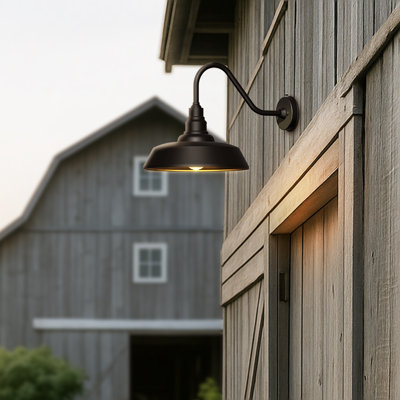 Luminaire de grange d'extérieur