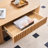 Modern Coffee Table With Storage Drawer, 52.31'' Oval For Living Room Table, Drawer Function