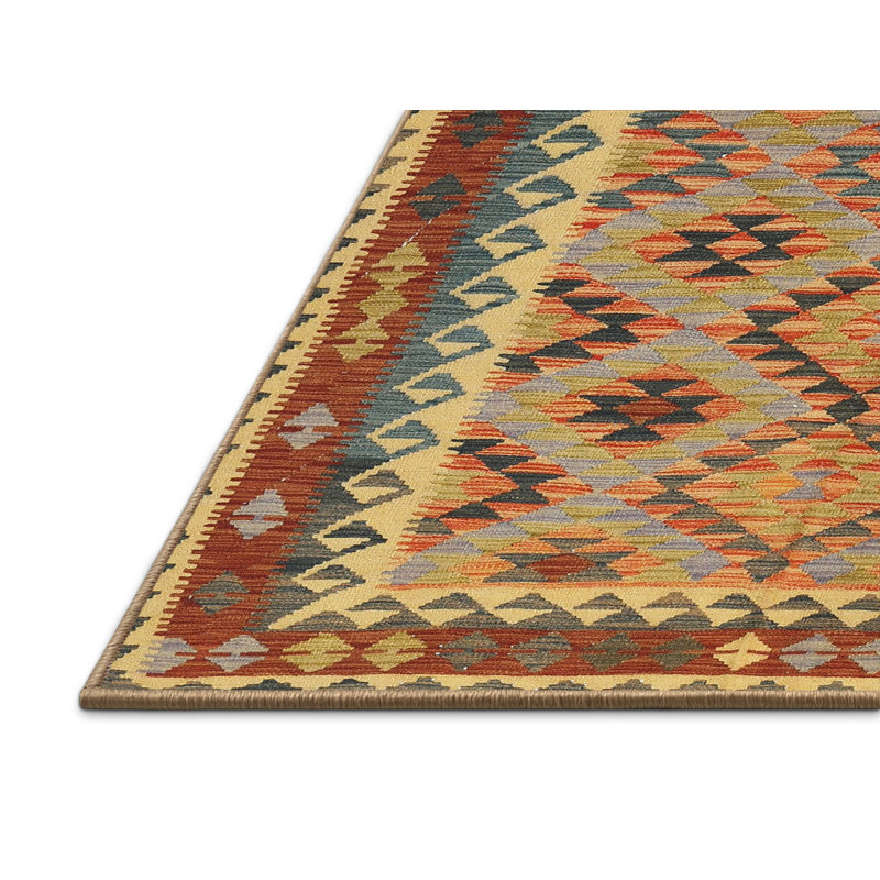 Tapis décoratif brun du Sud-Ouest Zamarripa, Rectangle 7 pi x 10 pi
