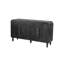 Buffet de rangement courbé avec poignées en bois-371973463