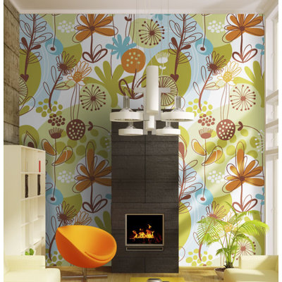 Summer 2.31m x 300cm Wallpaper