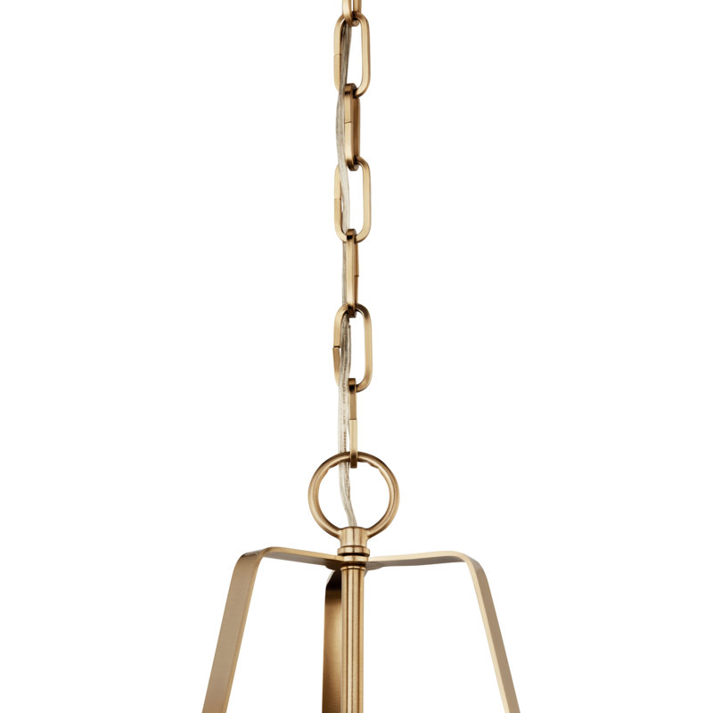 Liebenthal 1 - Light Bell Pendant, Bronze, 92.75" H x 13" W x 5.25" D, Champagne Bronze