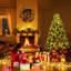 Arbre de Noël en cachemire vert 8 "avec 880 lumières H 8"-1131686755