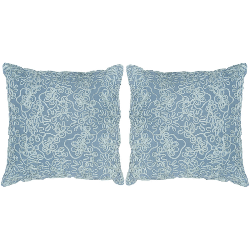 Coussin décoratif en coton Tape Swirl