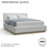 Drago Boucle Upholstered Bed Frame-88499593-93547674