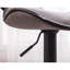 2 po gris, base avec siège pivotant, siège rembourré confortable, l 17,55 po x P 21,36 po x H 34,5 à 42,5 po-996347662
