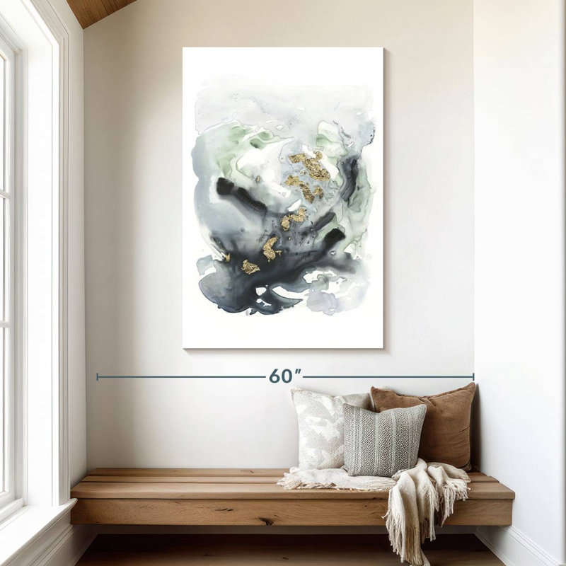 Avery Abstract Archipelago I, 48" H x 32" W
