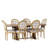 Holli 6 - Person Extendable Trestle Dining Set-1248920529