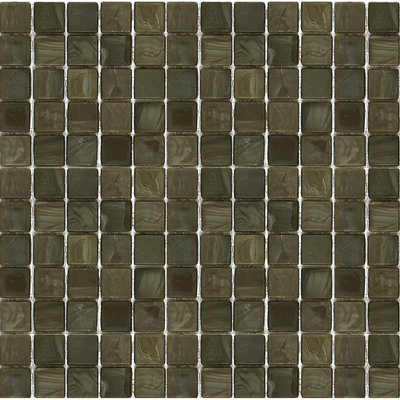 Bayamo 5/8" x 5/8" Glass Mosaic