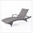 CRETE WICKER CHAISE LOUNGE