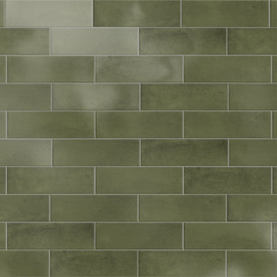 Carrelage mural en porcelaine 2 "x 6" Coco