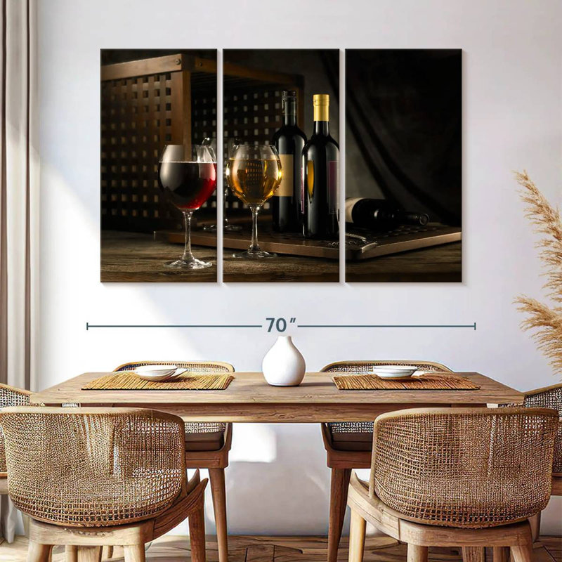 Yarlin Wine Sampling, 42" H x 65" W