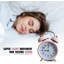 Roman Numeral Quartz Movement / Crystal Alarm Tabletop Clock-1687945764