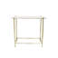Beacon 35'' W Marble Console Table