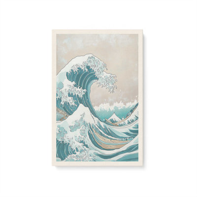 Icelight Tide Wrapped Canvas