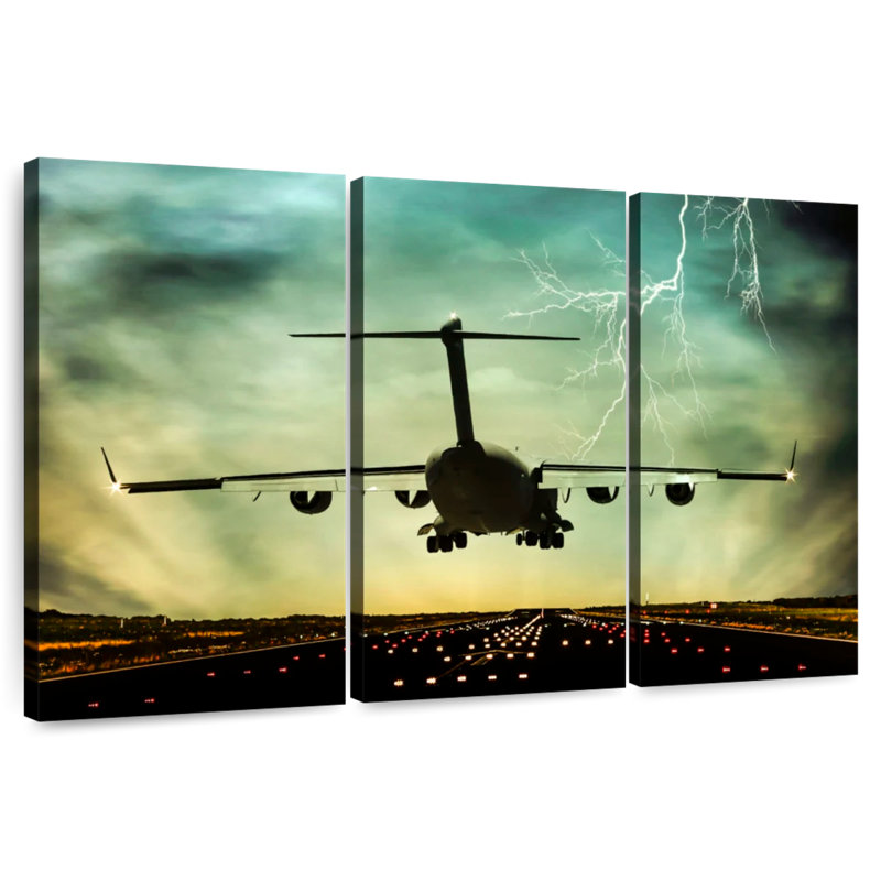 Mehar Last Flight Plane, 28" H x 45" W