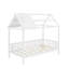 Lit simple en bois avec garde-corps - Conception adorable et amusante pour chambre d'enfant-748079320