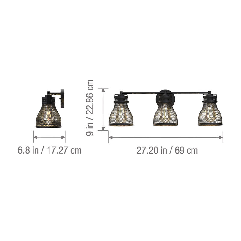Kaspen Dimmable Vanity Light, 3