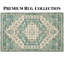 Aspire Homeware Sage Green Tribal Area Rug-1898354458