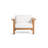 Maro Teak 4 - Person Patio Conversation Set with Cushions-36319381-36319396