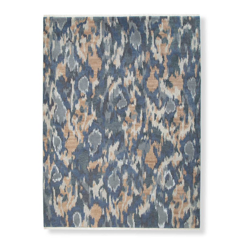 Elora Hand Knotted Rug, Rectangle 5' x 8'
