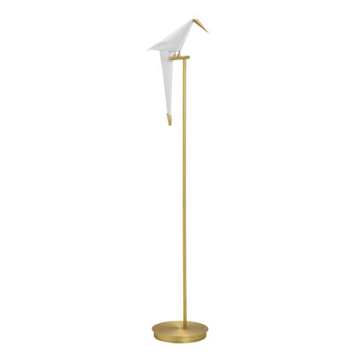 61'' Antique Brass Novelty Floor Lamp