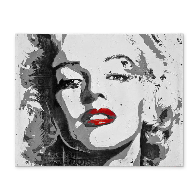 Marilyn Monroe Gray Polyester Placemat - Bathroom Decor