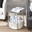 Andrzelika Bedside Lamp Table with Storage Basket
