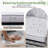 Round Outdoor Dining Set With Cushions-1902182193-1902182195