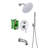 Complete Shower System with Rough in-Valve-65006223