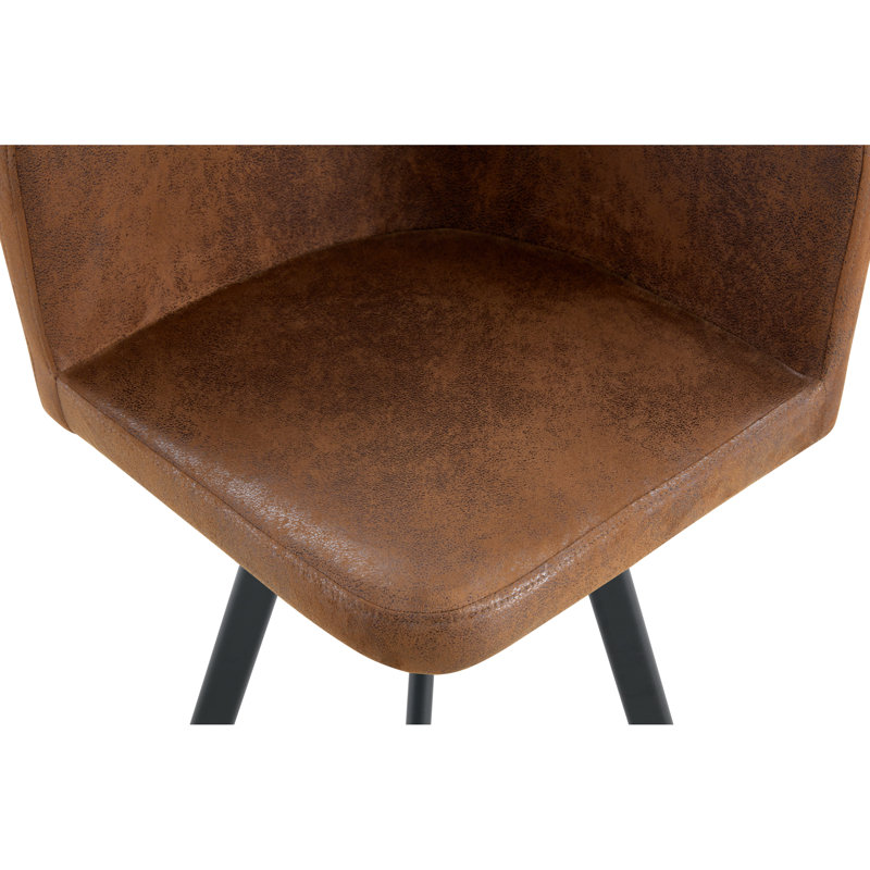 Ensemble de table de salle à manger moderne en MDF et métal peu encombrant, parfait pour les petites cuisines