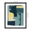 «Blue Note II» par Rob Delamater - peinture encadrée-770094451-770094445