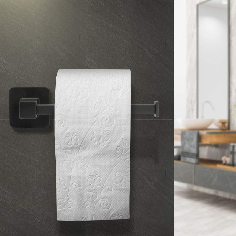 4 - Piece Bathroom Hardware Set, Black