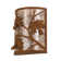 Rustic Lodge 2 - Light Flush Mounted Sconce