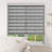 Zebra Blinds Window Dual Layer Roller Shades, Corded Horizontal Blind, Bedroom, Privacy, 72" Length-293182155-293182138