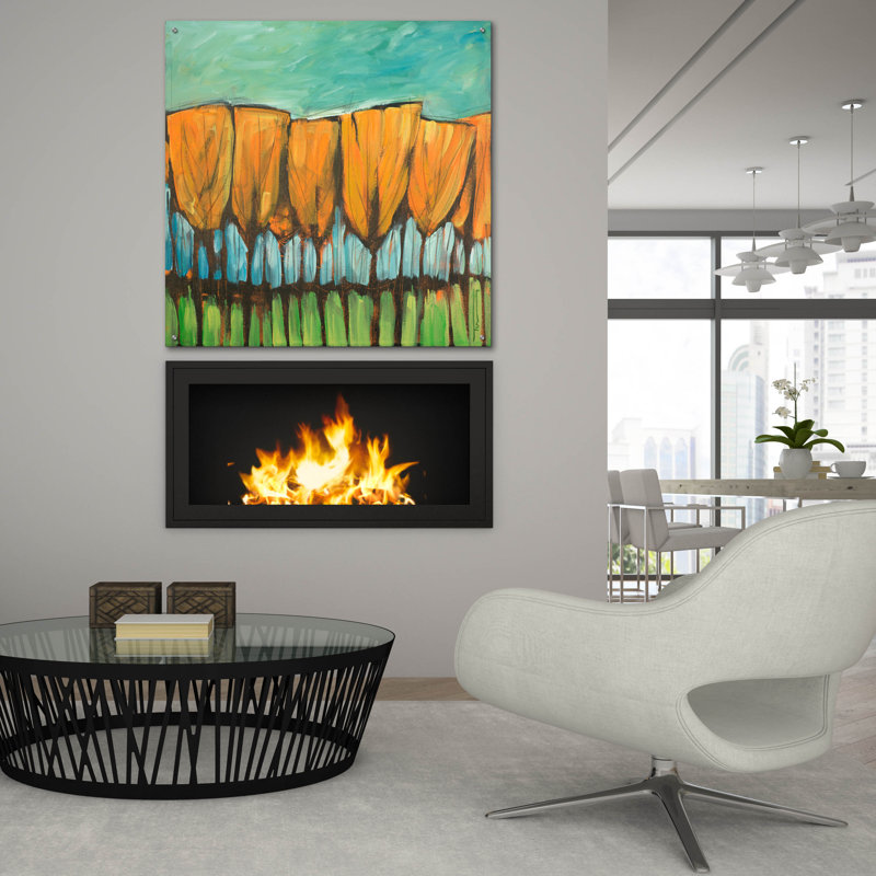 «Autumn Leaves» par Tim Nyberg, H 36 po x l 36 po
